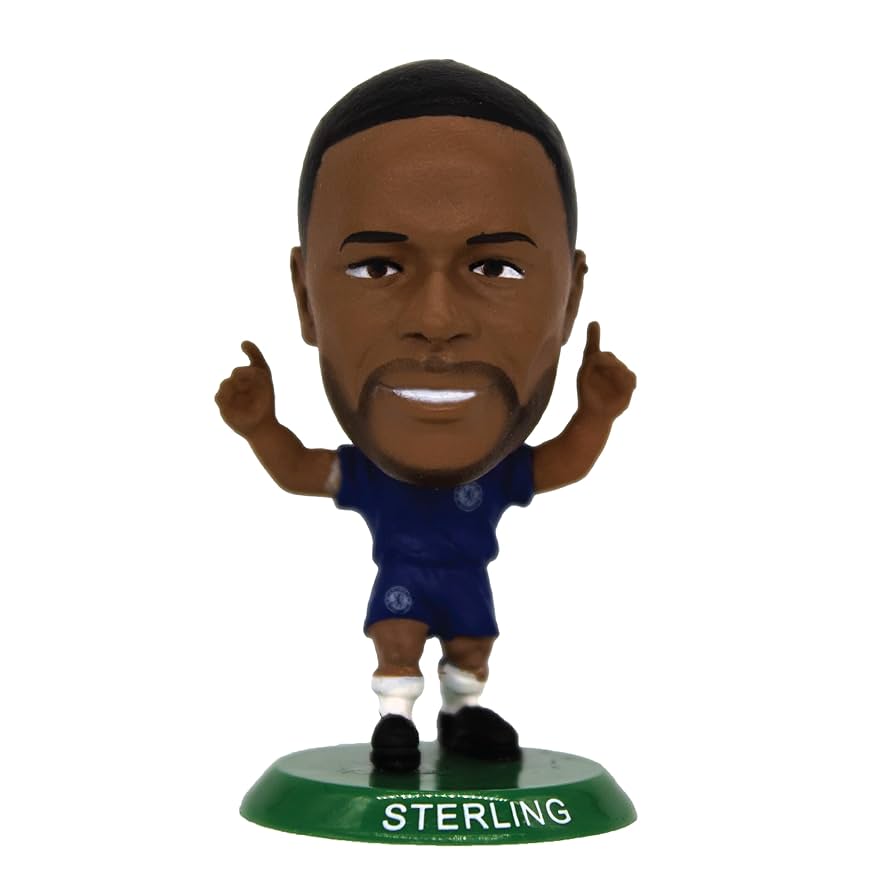 Amazon.com: SoccerStarz - Chelsea Raheem Sterling - Home Kit